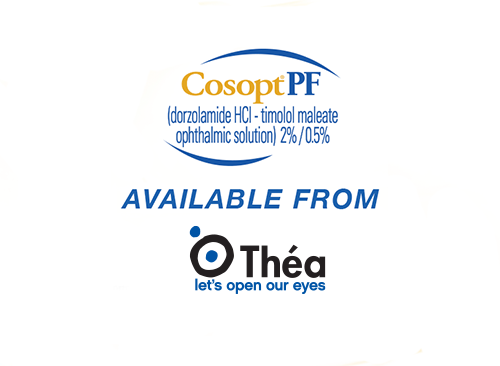 CosoptPF now available from Théa